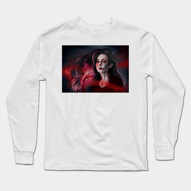 Witch Long Sleeve T-Shirt by torirosenbaum